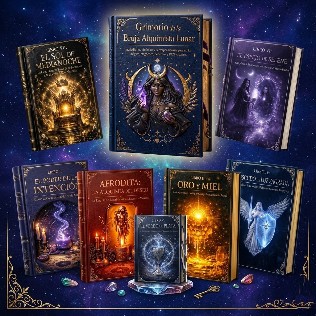 El Grimorio de la Bruja Alquimista Lunar: Secretos de alquimia lunar para transformar tu vida y tu espíritu