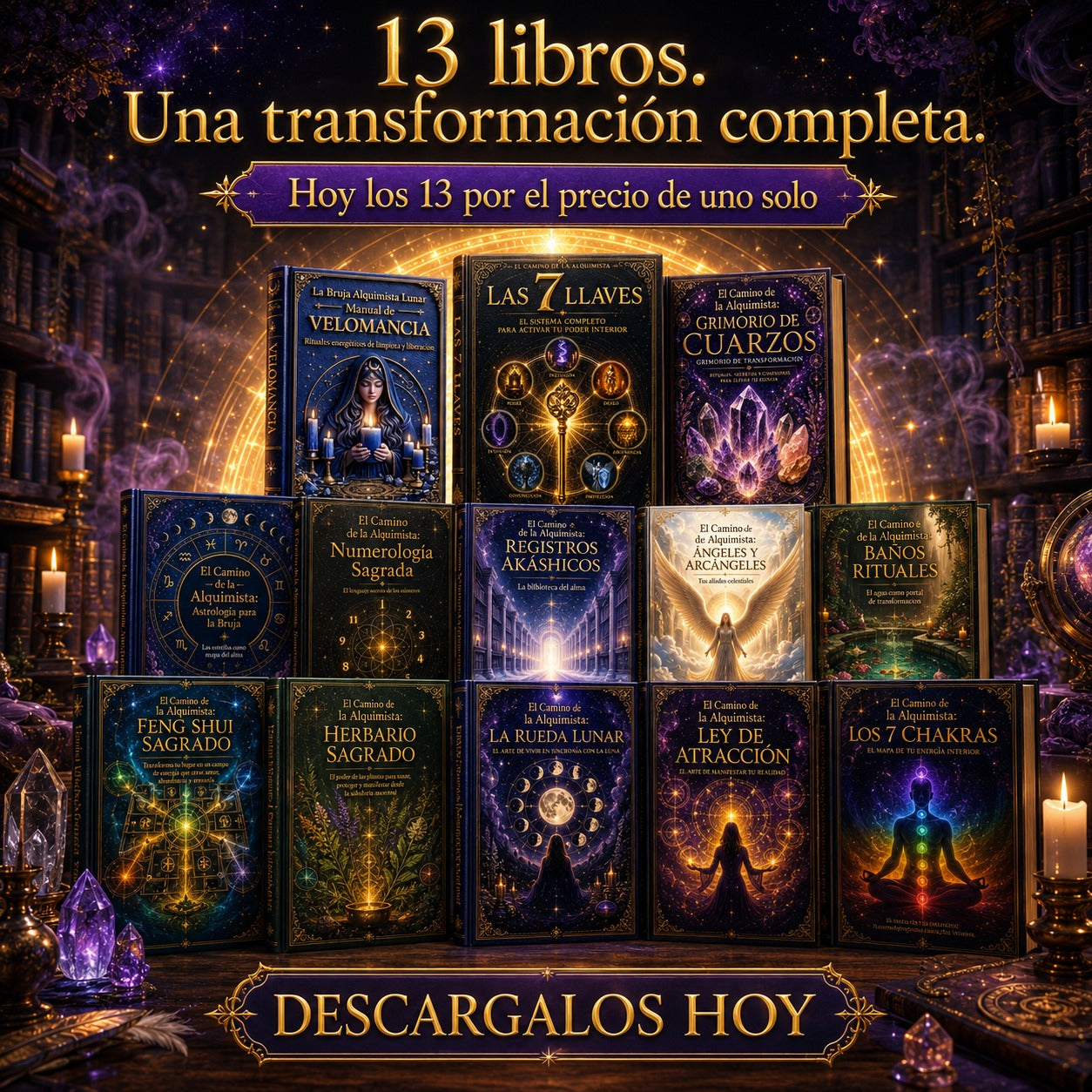 El Grimorio de la Bruja Alquimista Lunar: Secretos de alquimia lunar para transformar tu vida y tu espíritu desde adentro